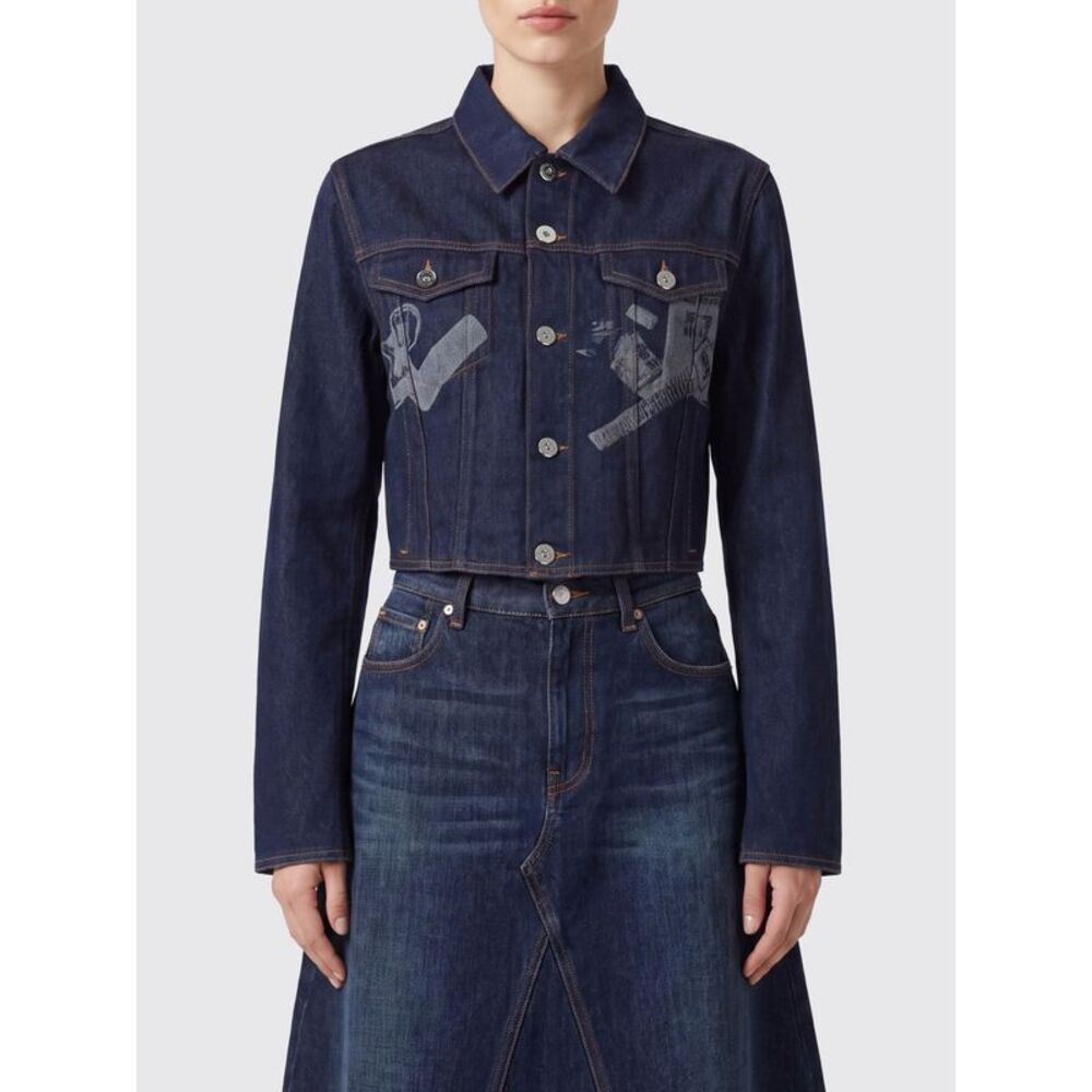 Jean Paul Gaultier Jacket Woman Blue